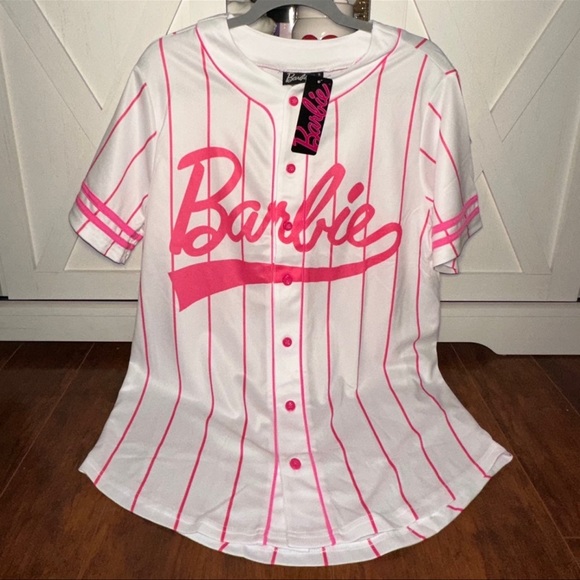 Barbie Tops - Barbie Hot Pink Jersey in Small